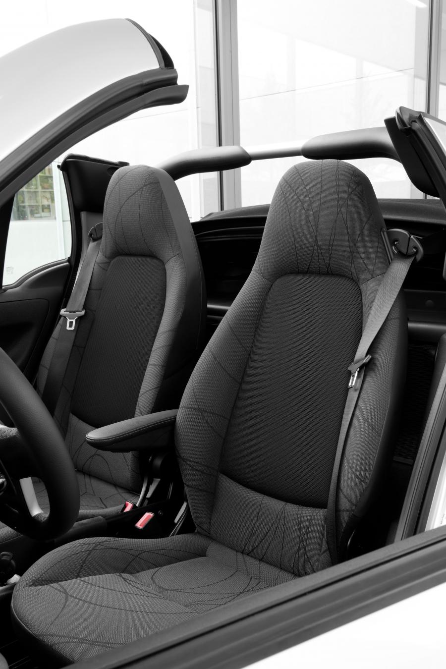 Интерьер Smart ForTwo Cabrio 2010 года  (фото 6 из 42)